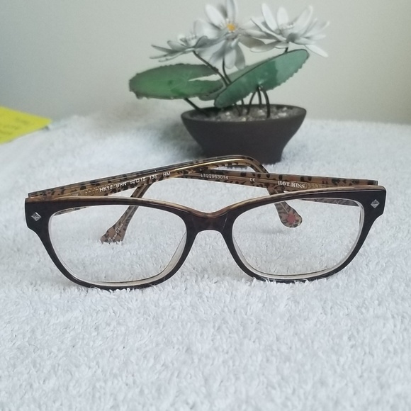 Hot Kiss Accessories - Brown/Cheetah Hot Kiss RX Glasses